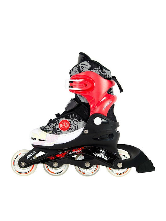 Αθλοπαιδιά Inline Αυξομειούμενα Rollers Κόκκινα Παιδικά Αθλοπαιδιά Inline Αυξομειούμενα Rollers Κόκκινα Παιδικά