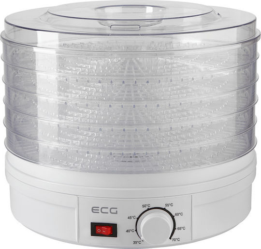 ECG SO 375 Lebensmittel-Dehydrator mit 5 Regalen