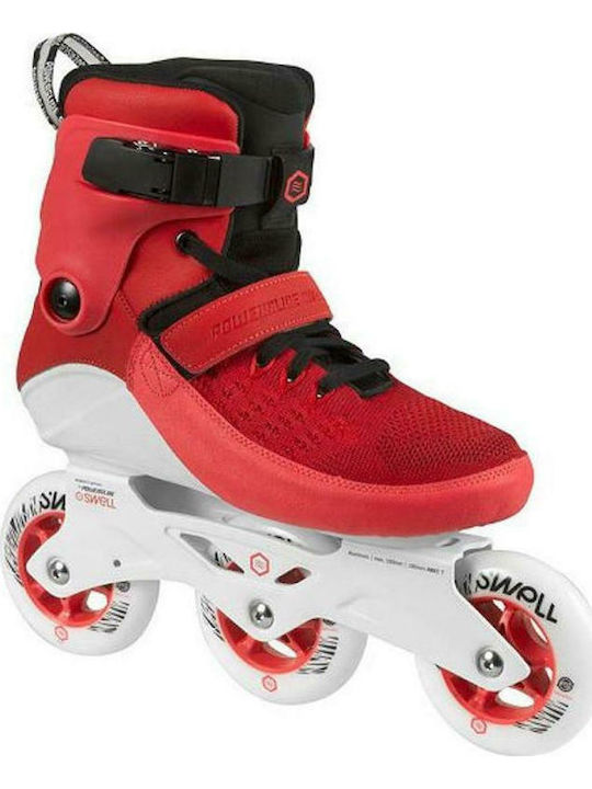 Powerslide Swell 100 Inline Rollers Κόκκινα Ενηλίκων