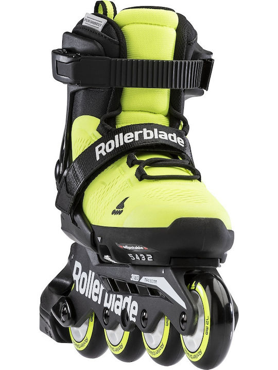 Rollerblade Microblade SE Inline Αυξομειούμενα Rollers Κίτρινα Παιδικά