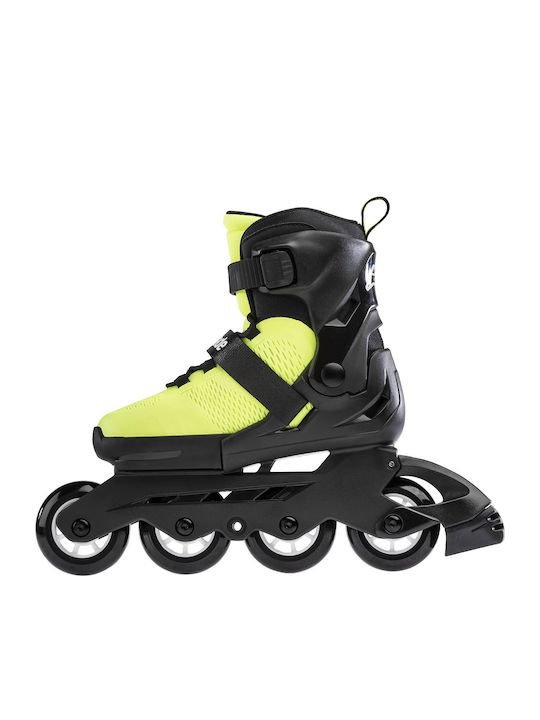 Rollerblade Microblade SE Kids Adjustable Inline Rollers Yellow