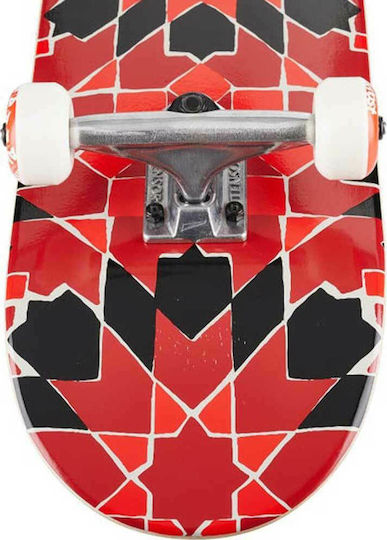 Dwindle Tile Pattern 7.75" 7.75" Complete Shortboard Κόκκινο