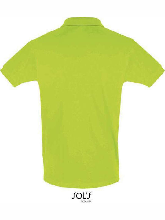 Sol's Perfect Men's Short Sleeve Promotional Blouse Apple Green 11346-280