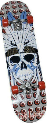 Athlopaidia 7.87" Komplett Kurzboard Mehrfarbig Indian Skull