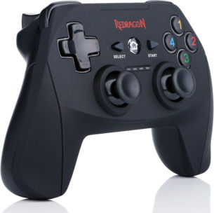 Redragon Harrow G808 Ασύρματο Gamepad για Android / PC / PS3 Μαύρο
