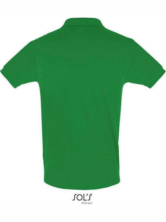 Sol's Perfect Men's Short Sleeve Promotional Blouse Kelly Green