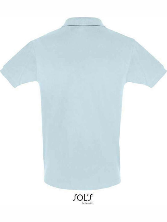 Sol's Perfect Men's Short Sleeve Promotional Blouse Creamy Blue 11346-251