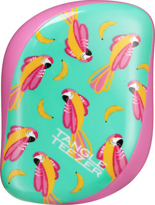 Tangle Teezer Compact Styler Zoey Cottam Parrot Brush Hair for Detangling