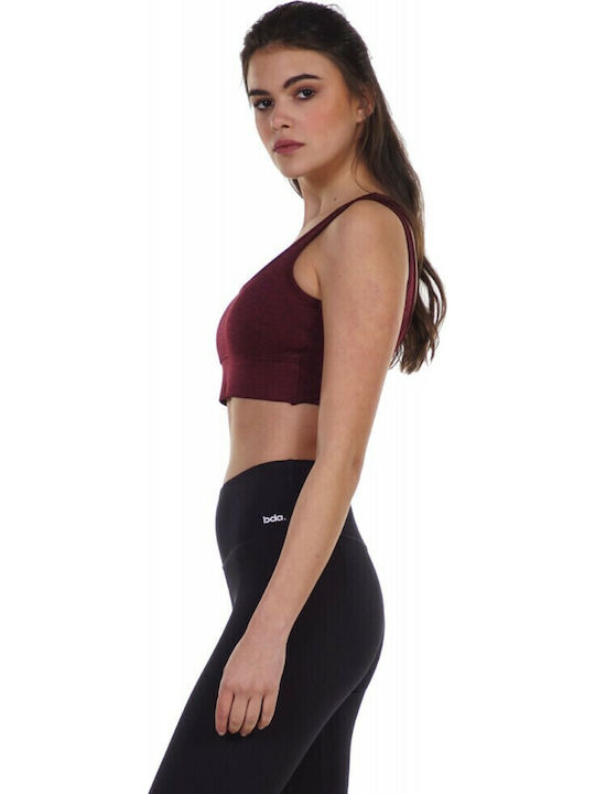 Femei Atletic Sutien sport Burgundy