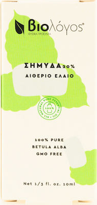 Βιολόγος Essential Oil Birch 20% in Almond Oil 10ml