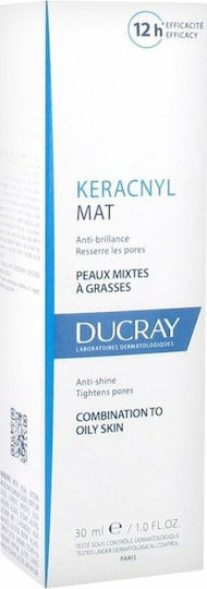 Ducray Keracnyl Mat 24ωρη Κρέμα Προσώπου κατά της Ακμής 30ml