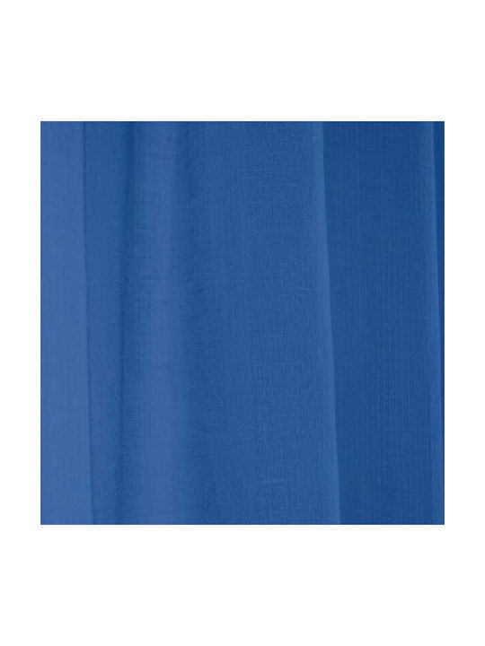 Lino Home Vorhang mit Bleistiftfalten Line 604 Blue 300x295cm