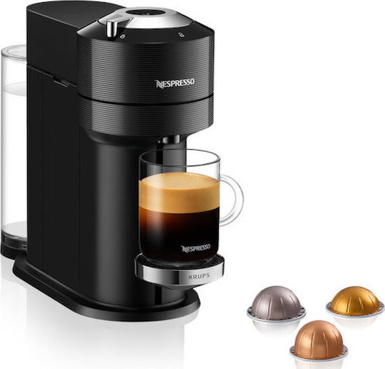 Krups Next Premium Καφετιέρα για Κάψουλες Vertuo Classic Black