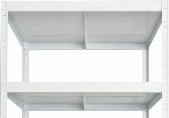 Kovona Drumy Galvanized Dexion Shelf 100x40x180cm With 5 Shelves Total Load Capacity 500kg