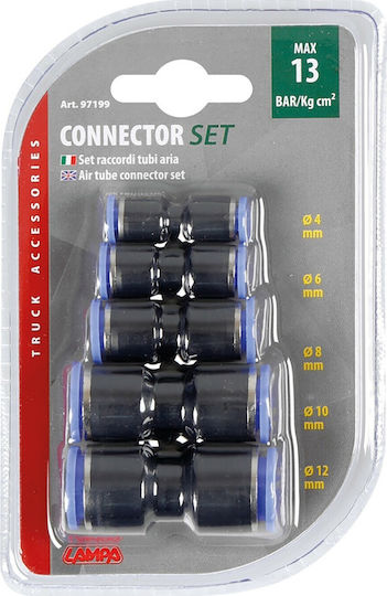 Lampa L9719.9 Connector 4/6/8/10/12mm Set 5pcs