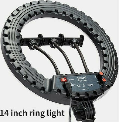 Ring Light Jmary FM-14R 35.5cm με Βάση για Κινητό