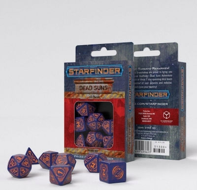 Q Workshop Starfinder: Dead Suns Dice Set Dice QWSSTAR90