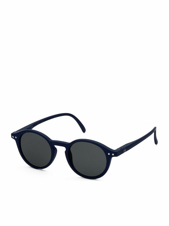 Izipizi #d Στρογγυλά Παιδικά Γυαλιά Ηλίου Navy Blue για 5-10 Ετών