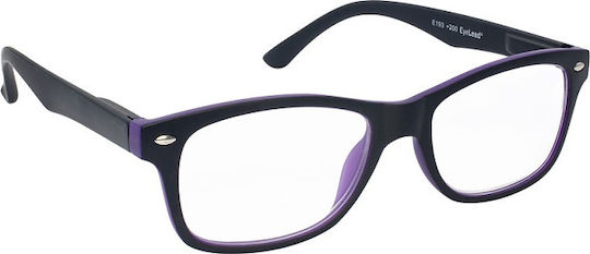 Eyelead E193 Reading Glasses +4.00 in Black color Ε 193