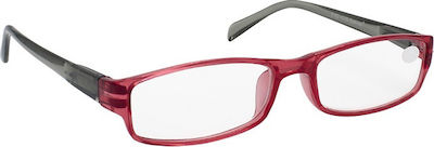 Eyelead E182 Reading Glasses +2.50 in Red color E182 E 182