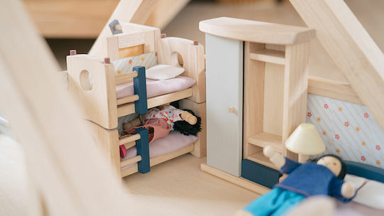 Plan Toys Παιδικό Δωμάτιο – Orchard Έπιπλα για Κουκλόσπιτο