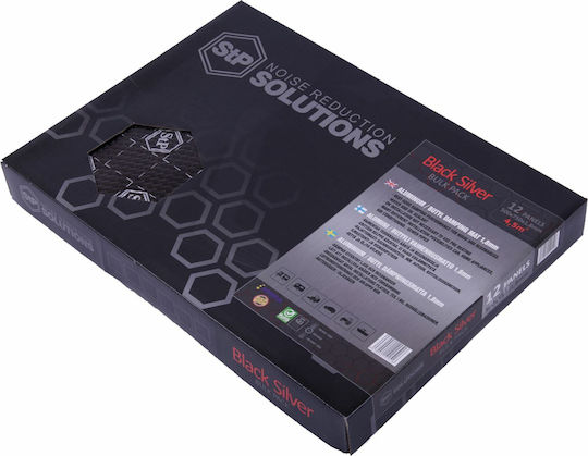StP Car Soundproofing Black Silver Bulk Pack 07.0003