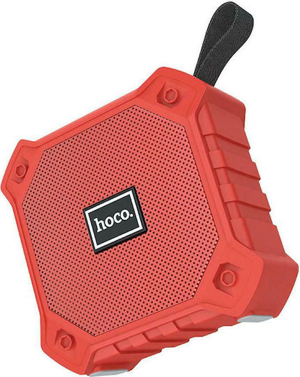 Hoco BS34 Bluetooth Speaker 5W with Radio and Battery Life up to 3 hours Red