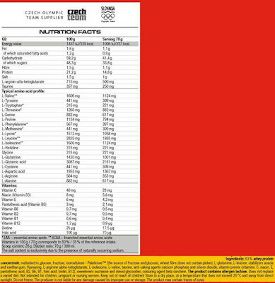 Nutrend Mass Gain Molkenprotein mit Geschmack Vanille 2.25kg