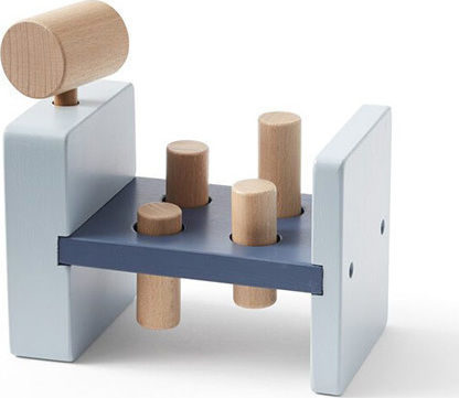 Kids Concept Παιχνίδι με Σφυράκι Παιχνίδι Δεξιοτεχνίας Με Σφυρί Aiden από Ξύλο για 12+ Μηνών