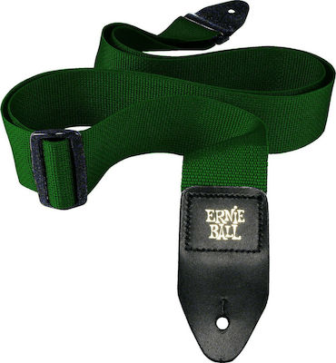 Ernie Ball Polypro Guitar Strap Forest Green