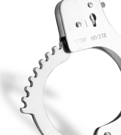 Easytoys Metal Cuffs Handschellen in Silber Farbe