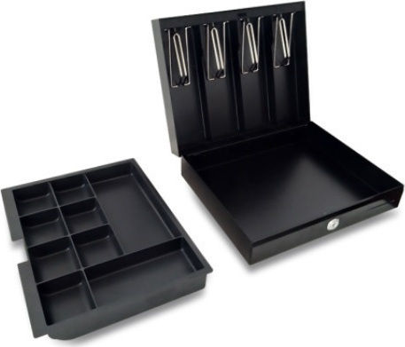 TE Tameiaki Express Cash Drawer with 8 Coin Slots and 5 Slots for Bills 30x24.5x9.2cm