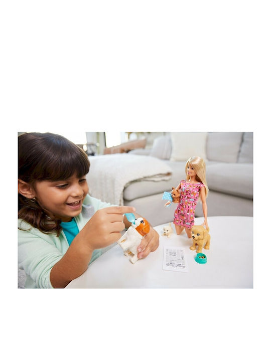Easter Candle Doll And Her Puppies For Age 3+ Barbie