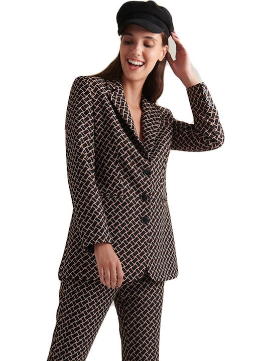 MY T Lung Blazer pentru femei Sacou