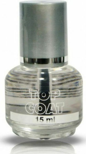 Silcare Top Coat για Απλά Βερνίκια 15ml