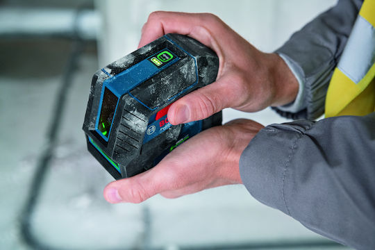 Bosch GLL 2-15 G Self-leveling Linear Laser Level Green Beam 1.5V with Working Range 15m