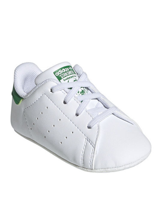 adidas Βρεφικά Sneakers Αγκαλιάς Λευκά Stan Smith adidas Βρεφικά Sneakers Αγκαλιάς Λευκά Stan Smith