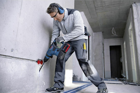 Bosch GBH 18V-34 CF Kit Impact Demolition Hammer Battery Brushless 18V 2x5.5Ah with Chuck SDS Plus 0611914003
