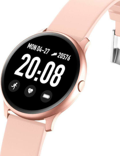 Daniel Klein KW19 Smartwatch with Heart Rate Monitor (Pink)