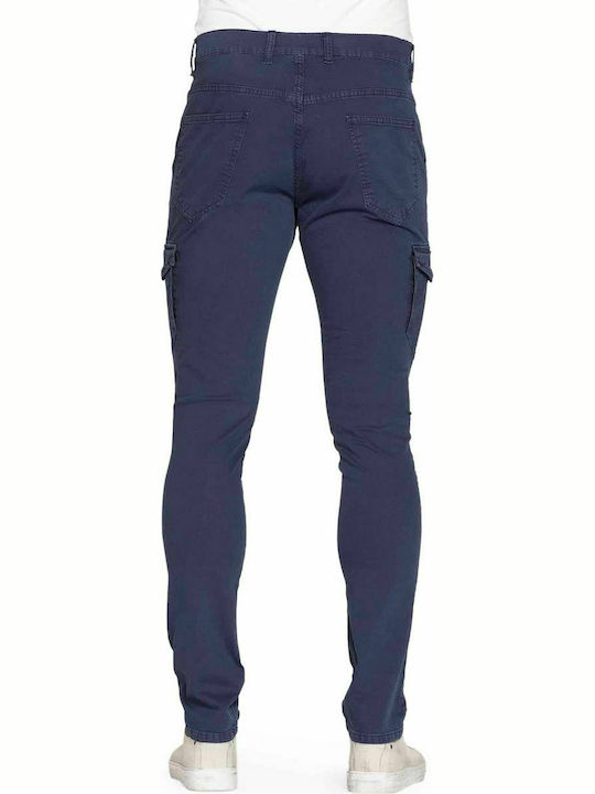 Carrera Jeans Herrenhose Cargo Elastisch in Slim Passform Marineblau