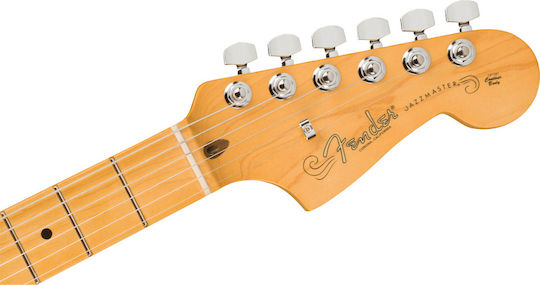 Fender American Professional II Електрическа Китара SG с SS Конфигурация на Пикапите Зелена с Калъф