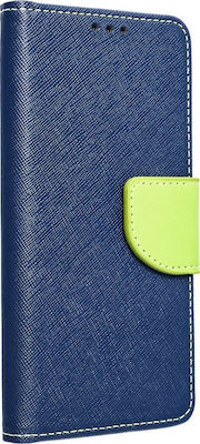 iSelf Fancy Book Δερματίνης Blue / Lime (Galaxy A32 5G)