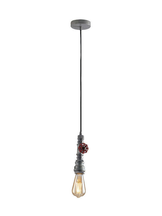 Fan Europe Amarcord Pendant Light Gray with Socket E27