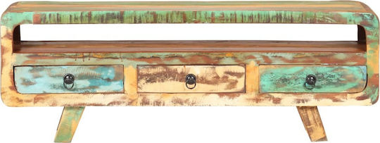 TV-Ständer Bodenstehend Mehrfarbig 117x30x41cm TV-Ständer Bodenstehend Mehrfarbig 117x30x41cm