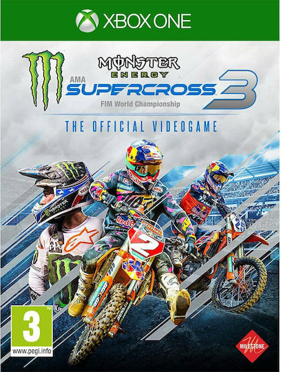 Monster Energy Supercross 3 Xbox One Game