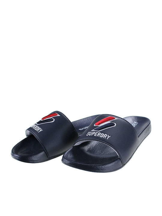 Men's Slides Blue