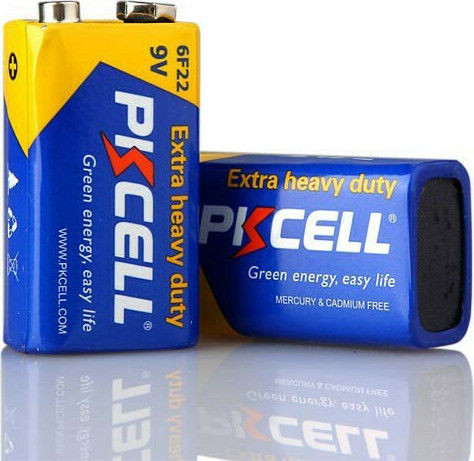 Pkcell Extra Heavy Duty Цинкови батерии Цинк 9V 1бр