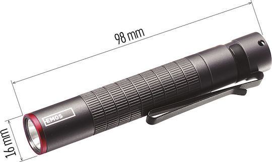Emos Φακός LED IP65 με Μέγιστη Φωτεινότητα 100lm Ultibright 50