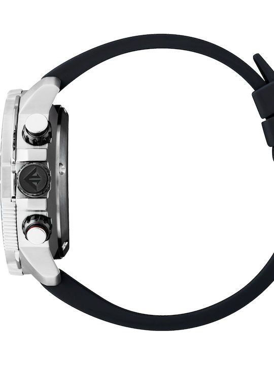 Citizen Promaster Marine Diver Ανδρικό Ρολόι 47mm Χρονογράφος Eco - Drive με Μαύρο Καουτσούκ Λουράκι