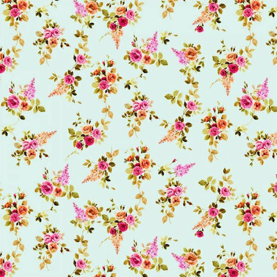 Lino Home Διακοσμητική Μαξιλαροθήκη Carla 601 Mint 45x45εκ.